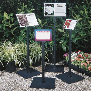 Picture of Plastic Sign Holder Base with Adjustible Stake