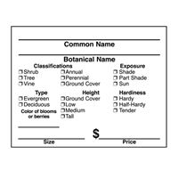 Picture of 11 X 7" HEAVY DUTY CLASSIFIED SiGN - 25 per pack
