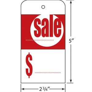 Picture of SALE TAGS with WIRES